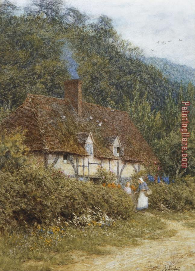 Helen Allingham Cottage near Witley Surrey